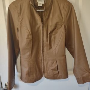 Coldwater Creek Leather Jacket